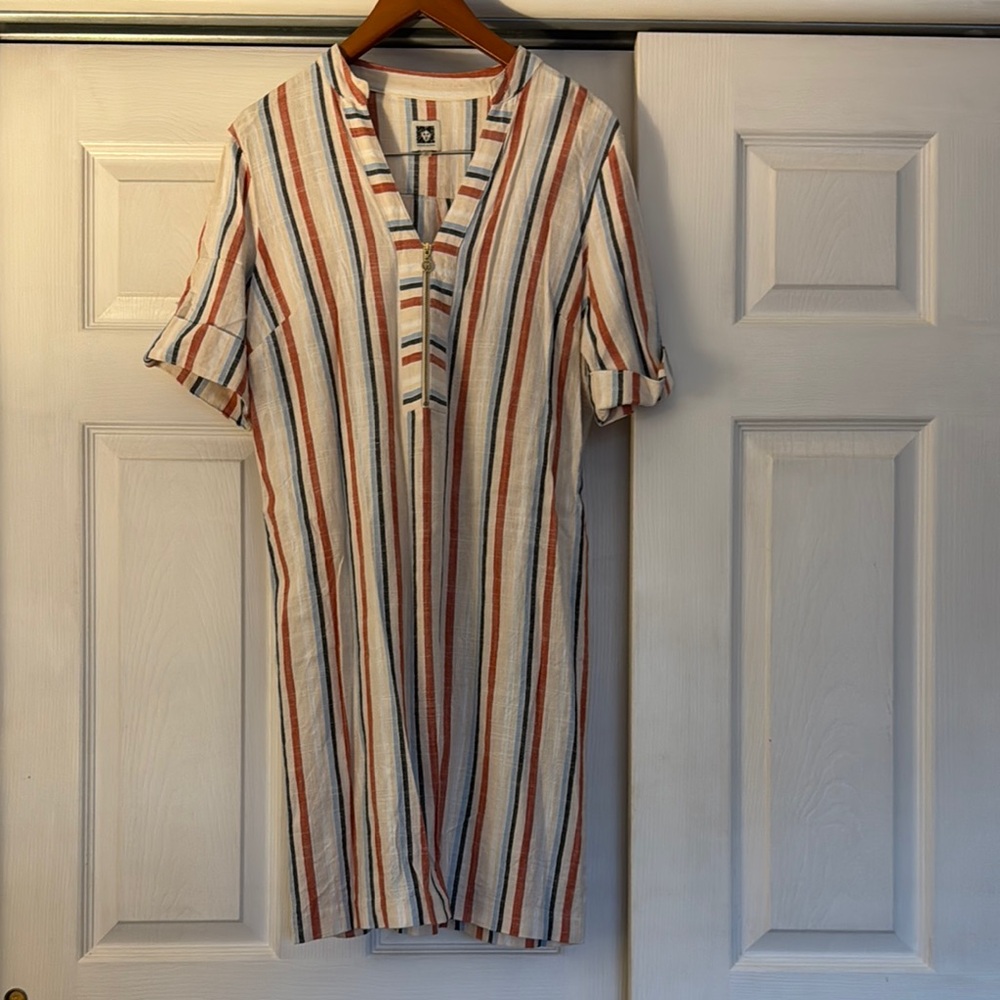 Anne Klein Multicolor Striped Blouse